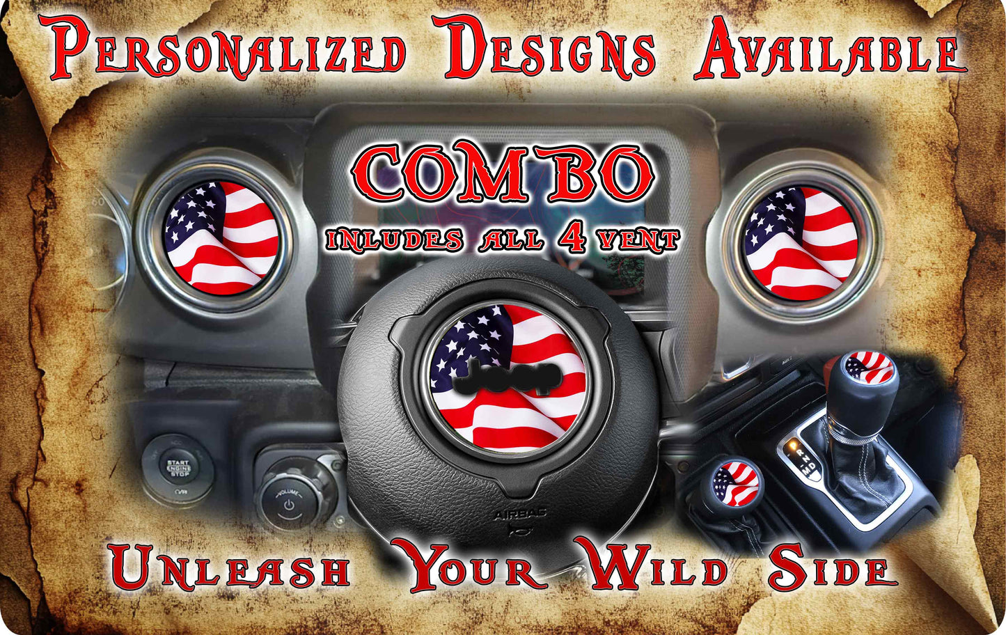 Steering wheel decal Pink sunset 245