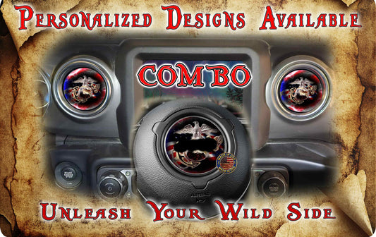 EGA Steering wheel decal 174