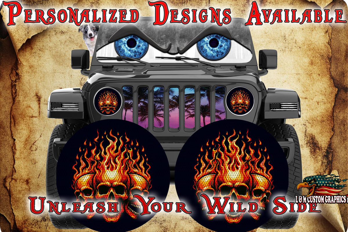 3 Flaming skulls 107