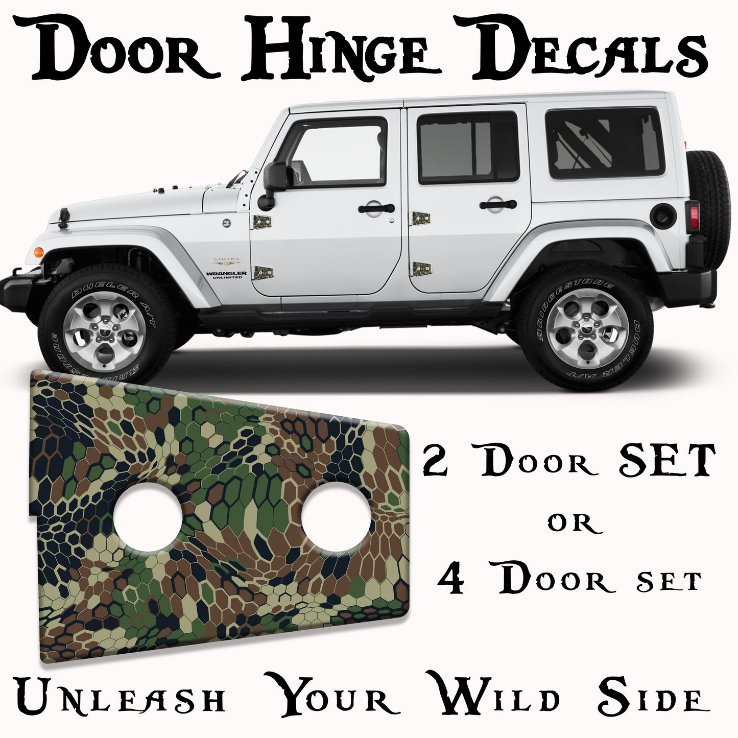 Camo print hinge bundle 10