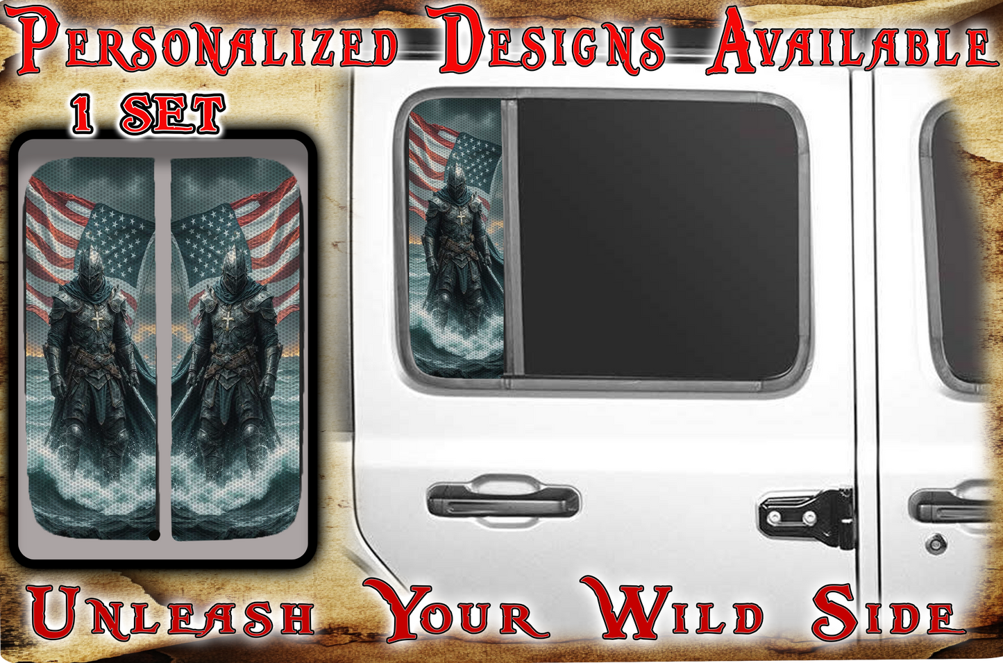 Warrior Side door window 229