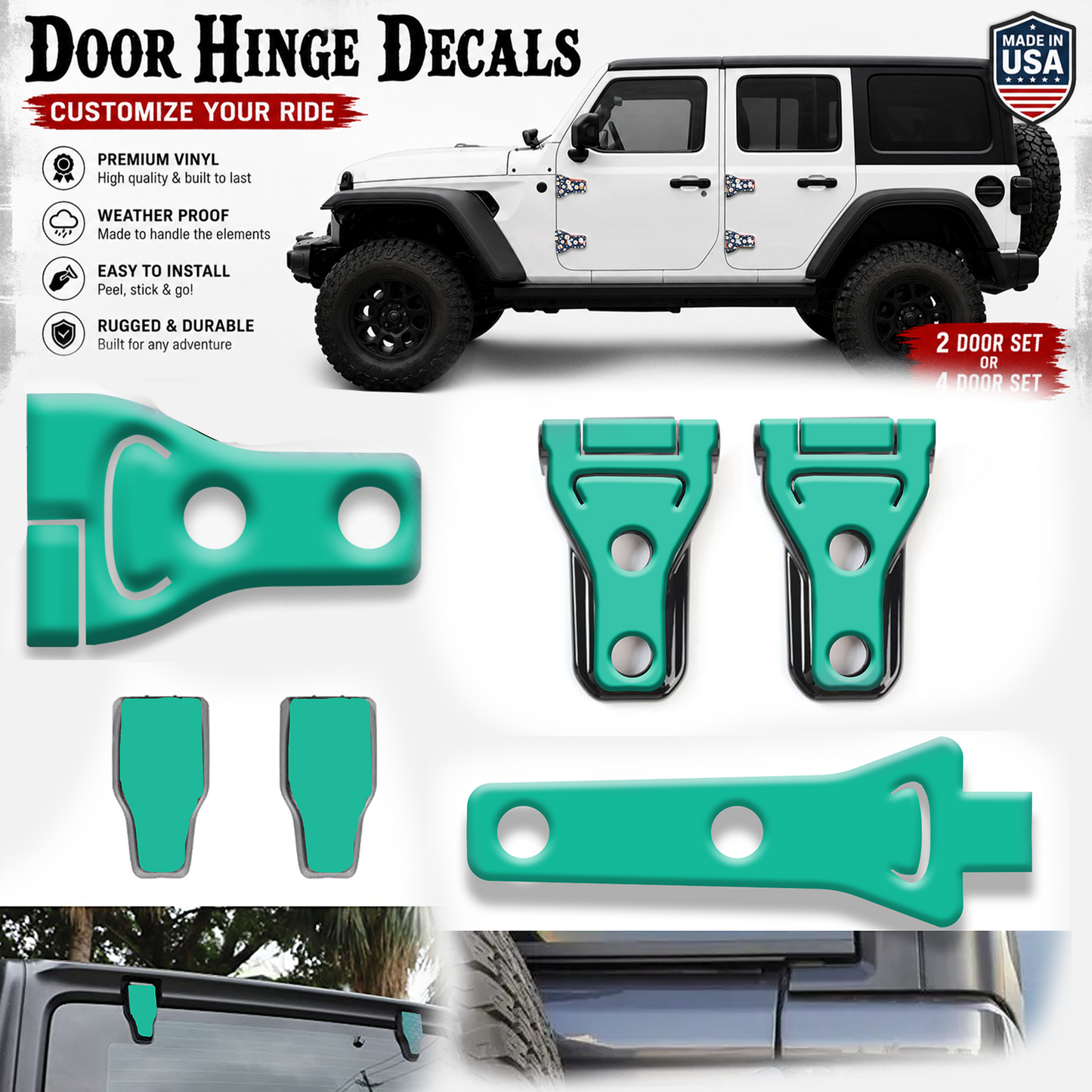 Solid color hinge bundle 25