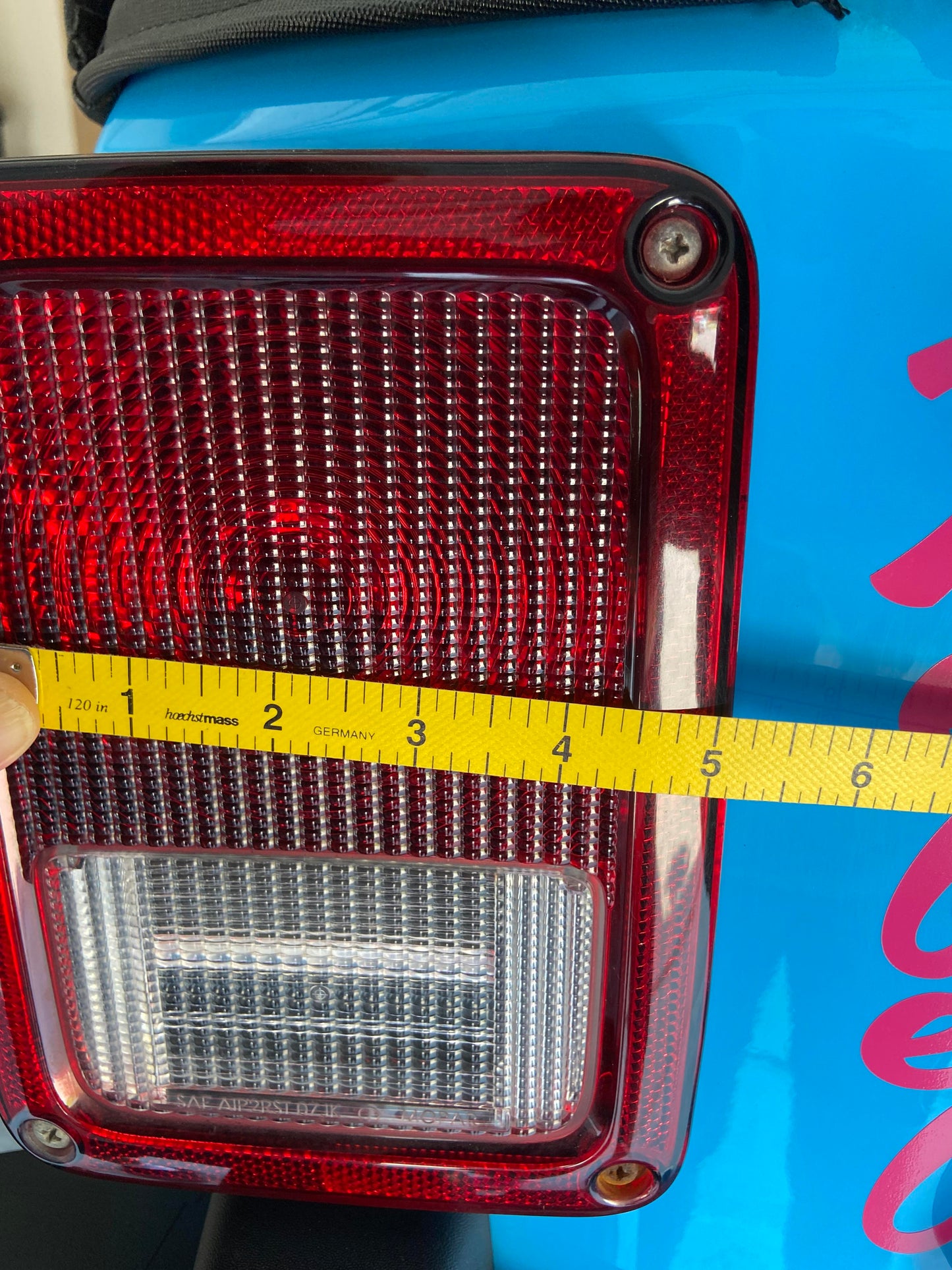 Jeep Wrangler Taillight decals