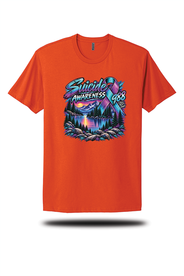 Suicide Awareness 988 – DTG Graphic T-Shirt