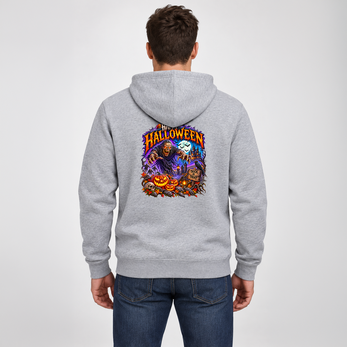 Happy Halloween Horror Trick-or-Treat Hoodie