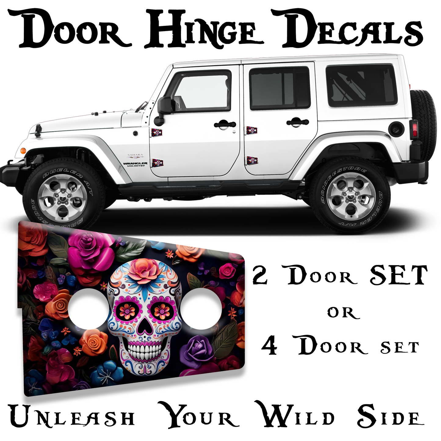 Sugar skull hinge bundle 83