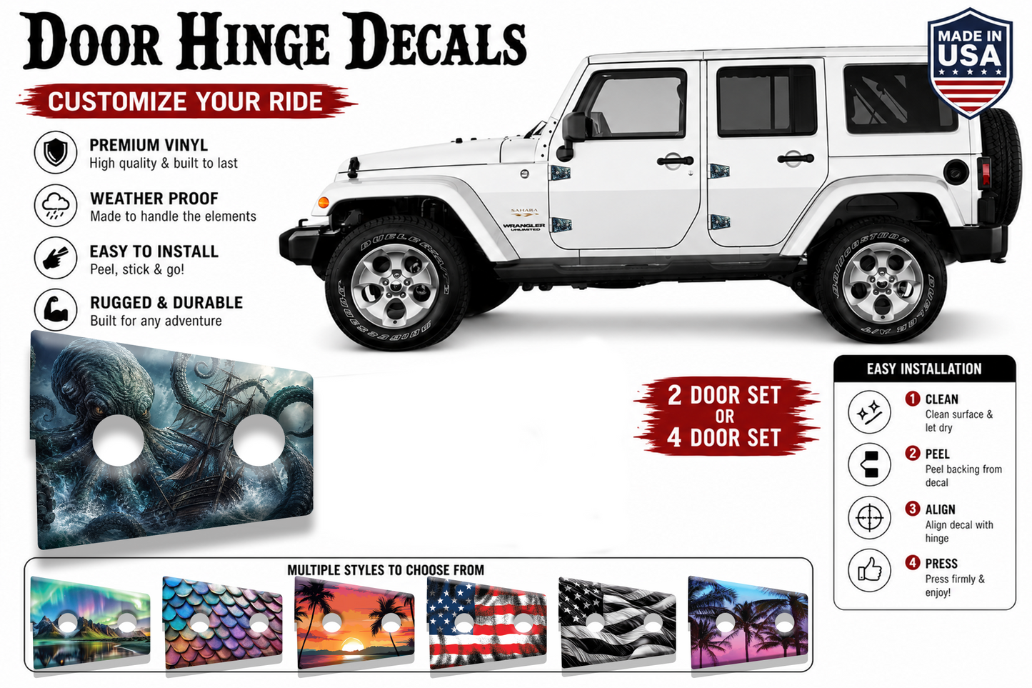 Kraken hinge bundle 95