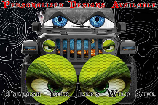 Grinch eye for a round headlight.