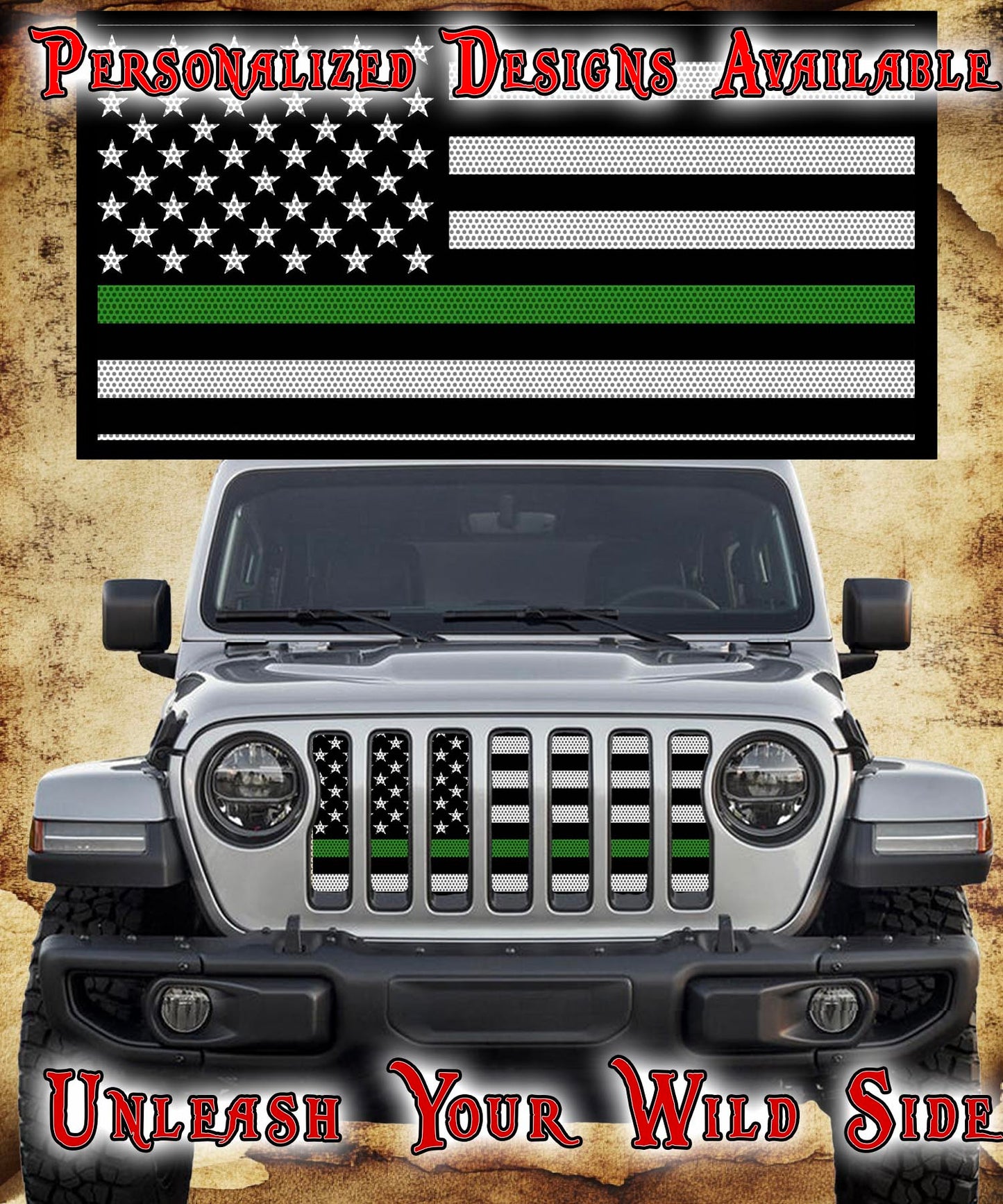 Service line Flag grill insert