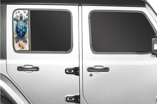 Sea turtle with shells 187