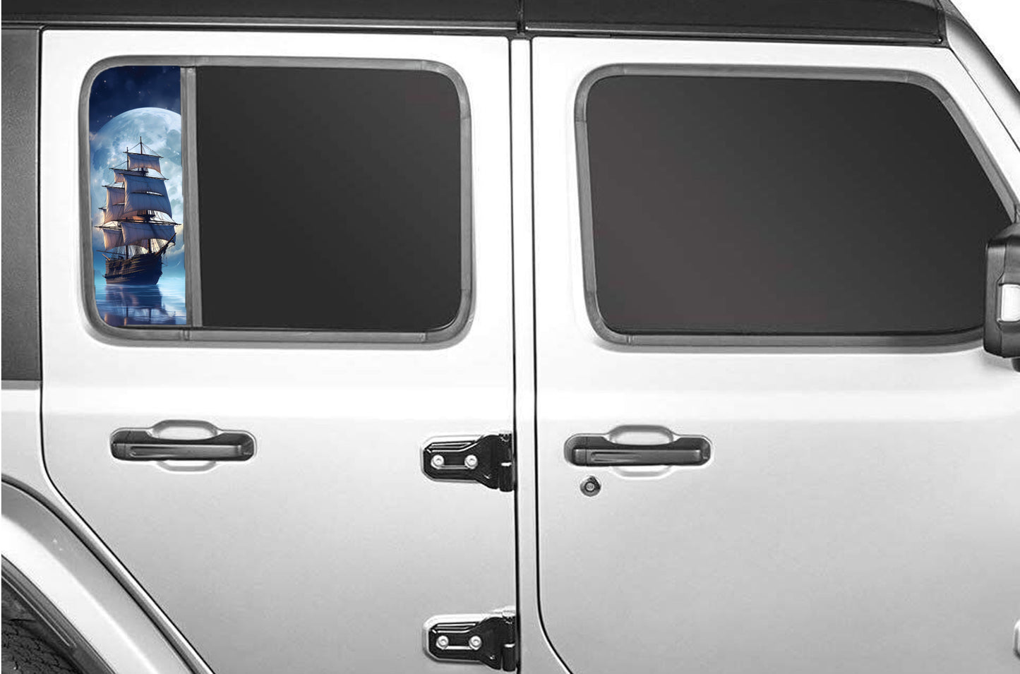 Side door window decal Ship 182