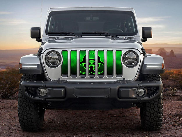 Radiation grill insert