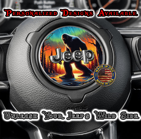 Bigfoot cabin JK fender Decals fits 2007-2018