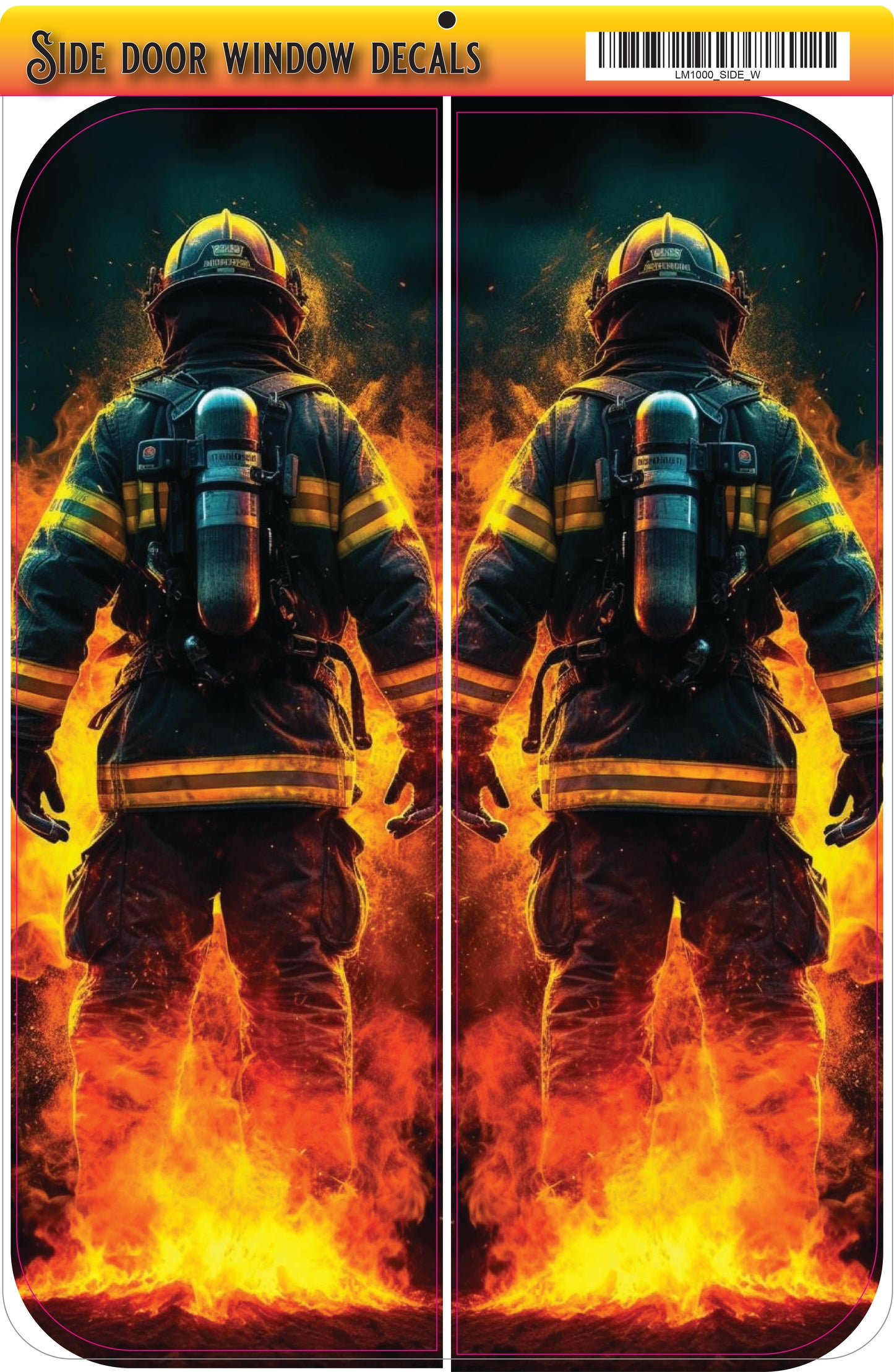 Side door window Fire fighter