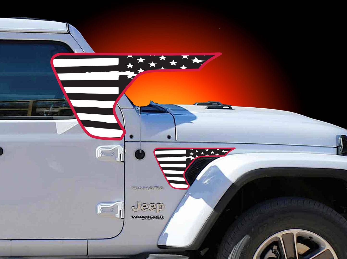fender vent for the JL or JT 2018 or newer