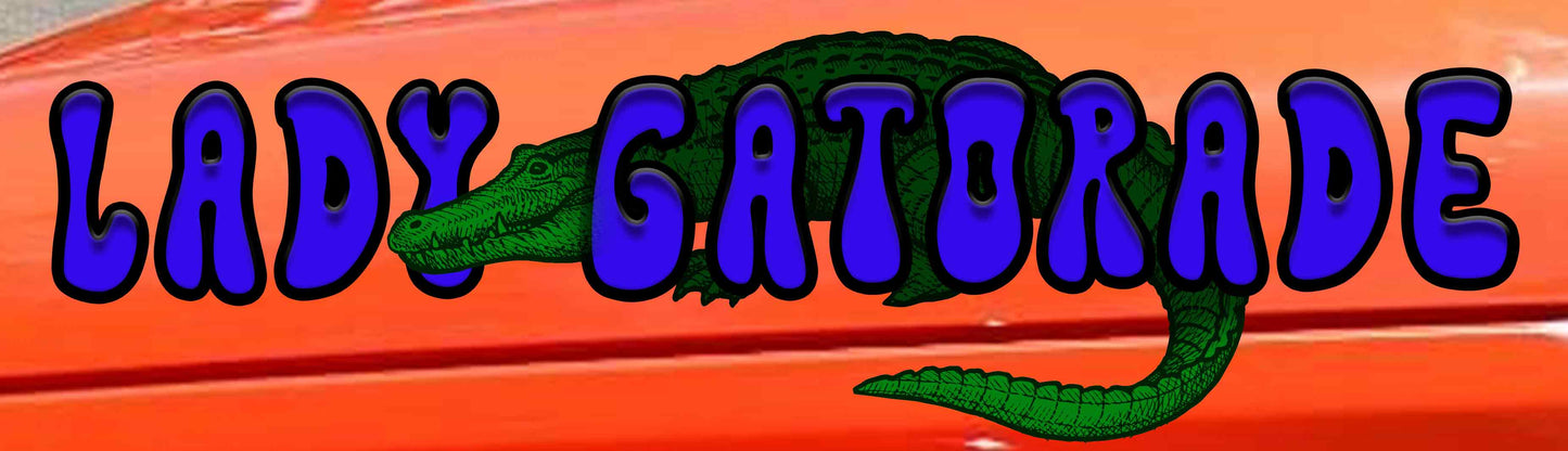 Custom printed hood name