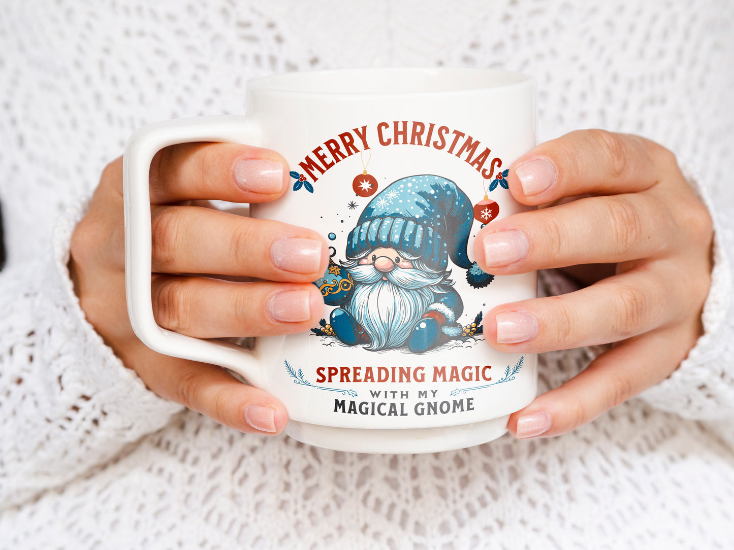 Merry Christmas gnome Digitial download
