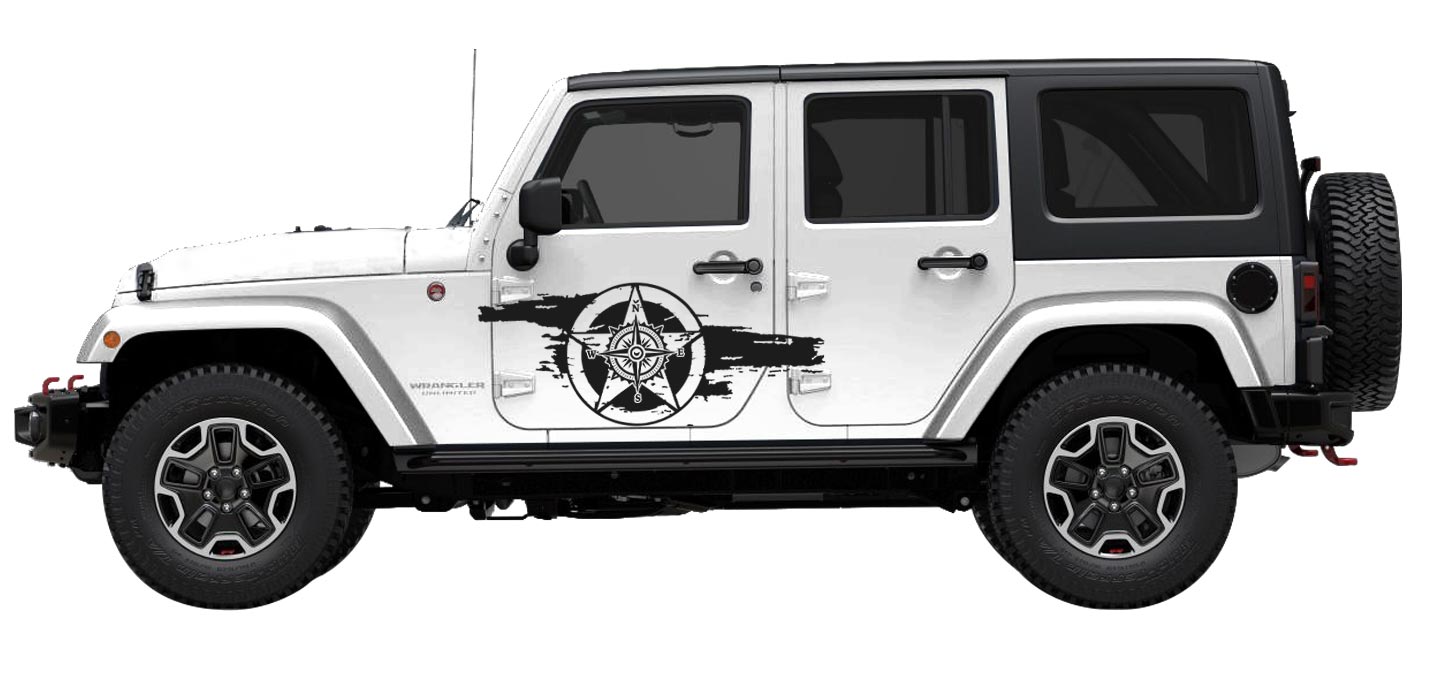 Jeep Door decals Oscar mike