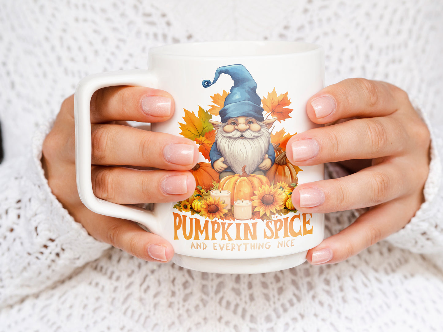Pumpkin spice gnome Digitial download