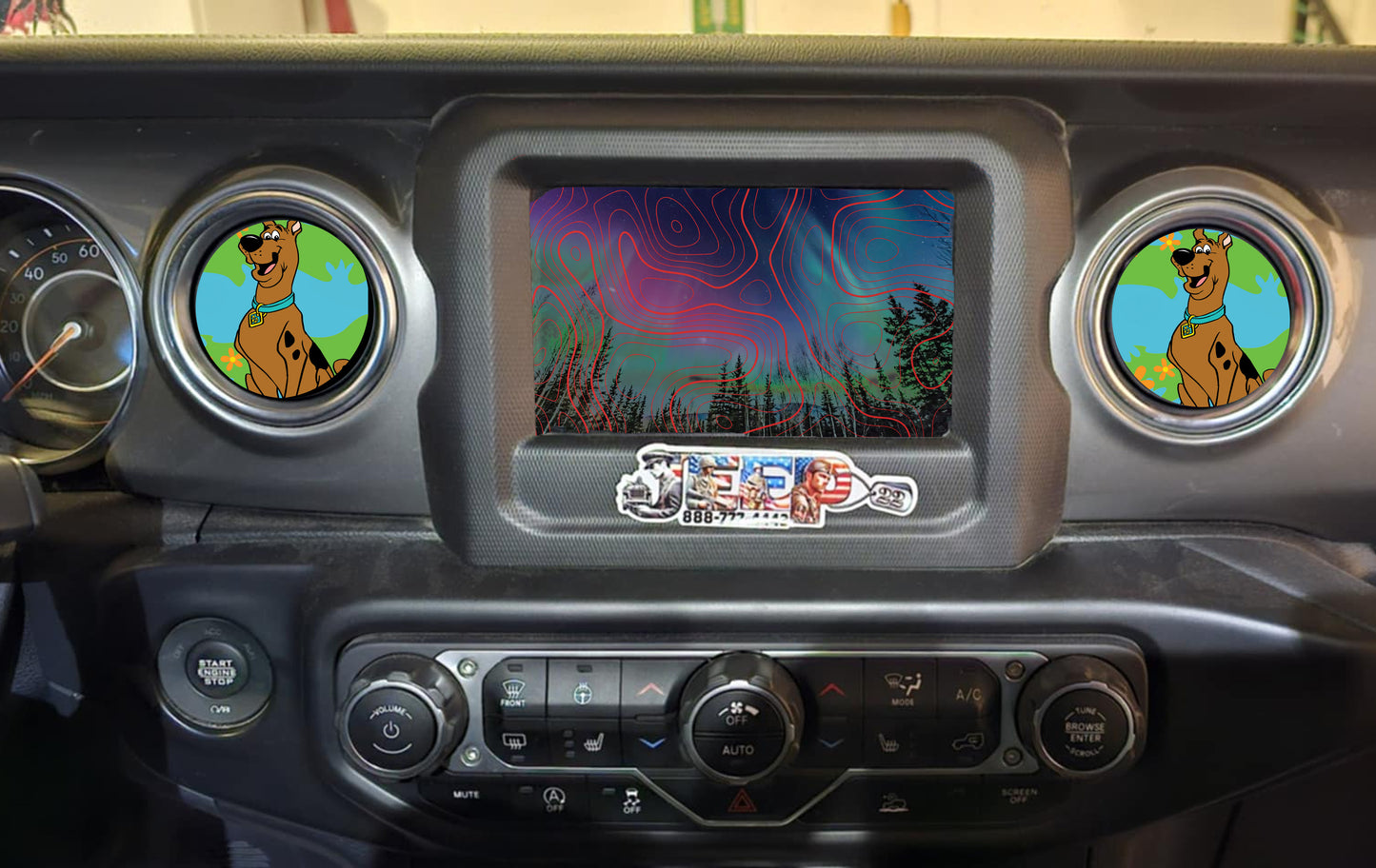 Inside vent decals Scooby