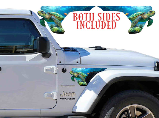3 d Sea turtle fender vent for the JL or JT 2018 or newer 158