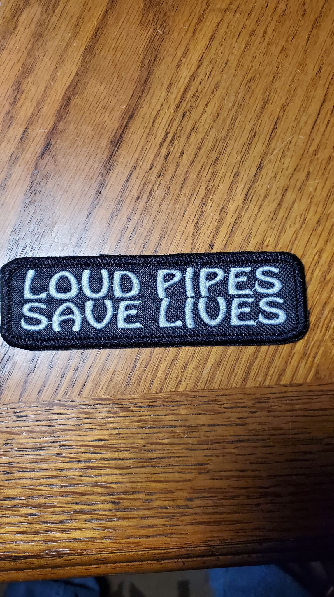 Loud pipes save lives