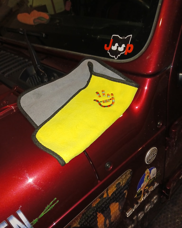Trail Dusters towel