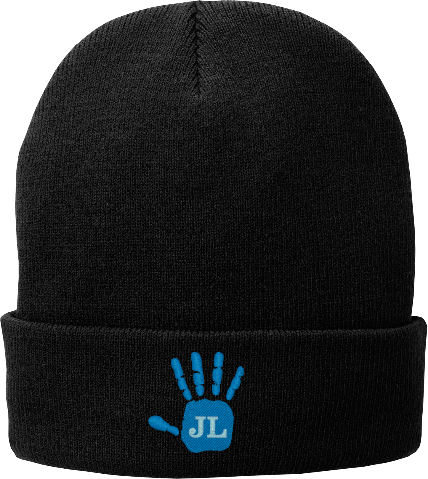 Embordered stocking hat