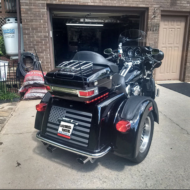 Harley Davidson Tri Glide trunk decal