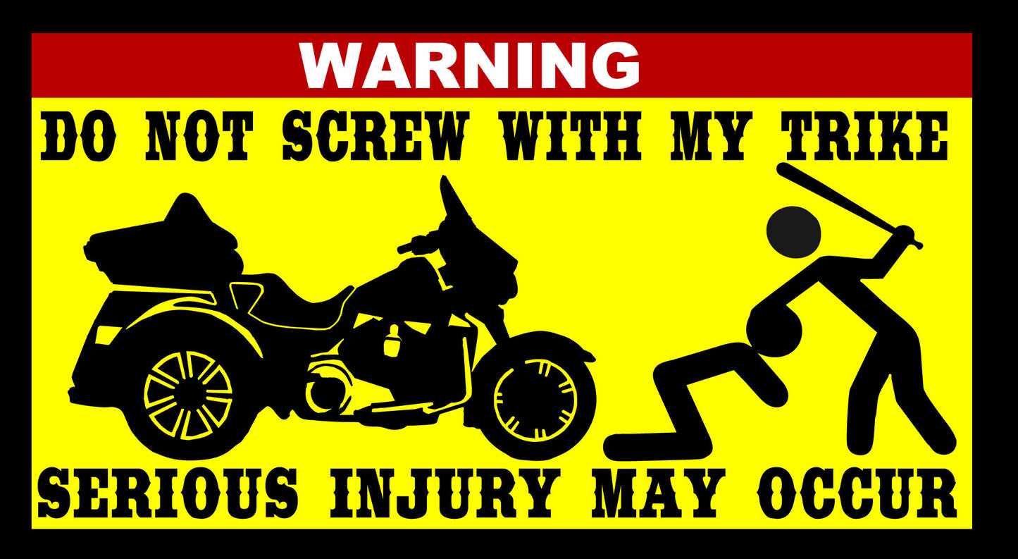 Warning don't screw with my