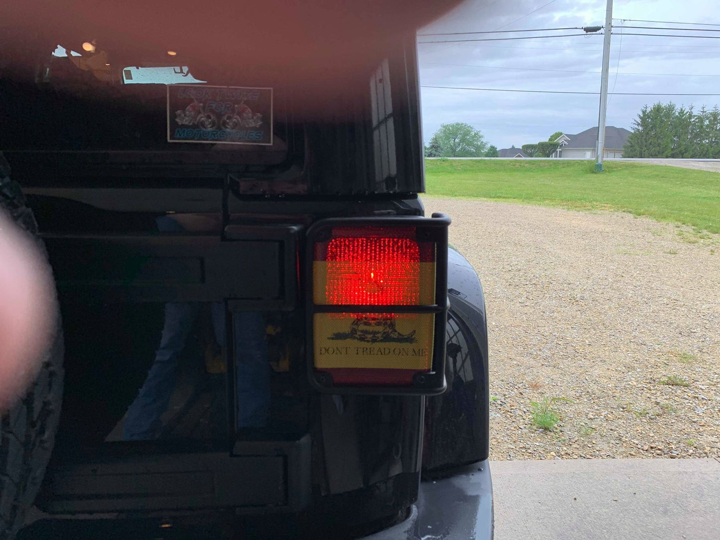 Jeep Wrangler Taillight decals