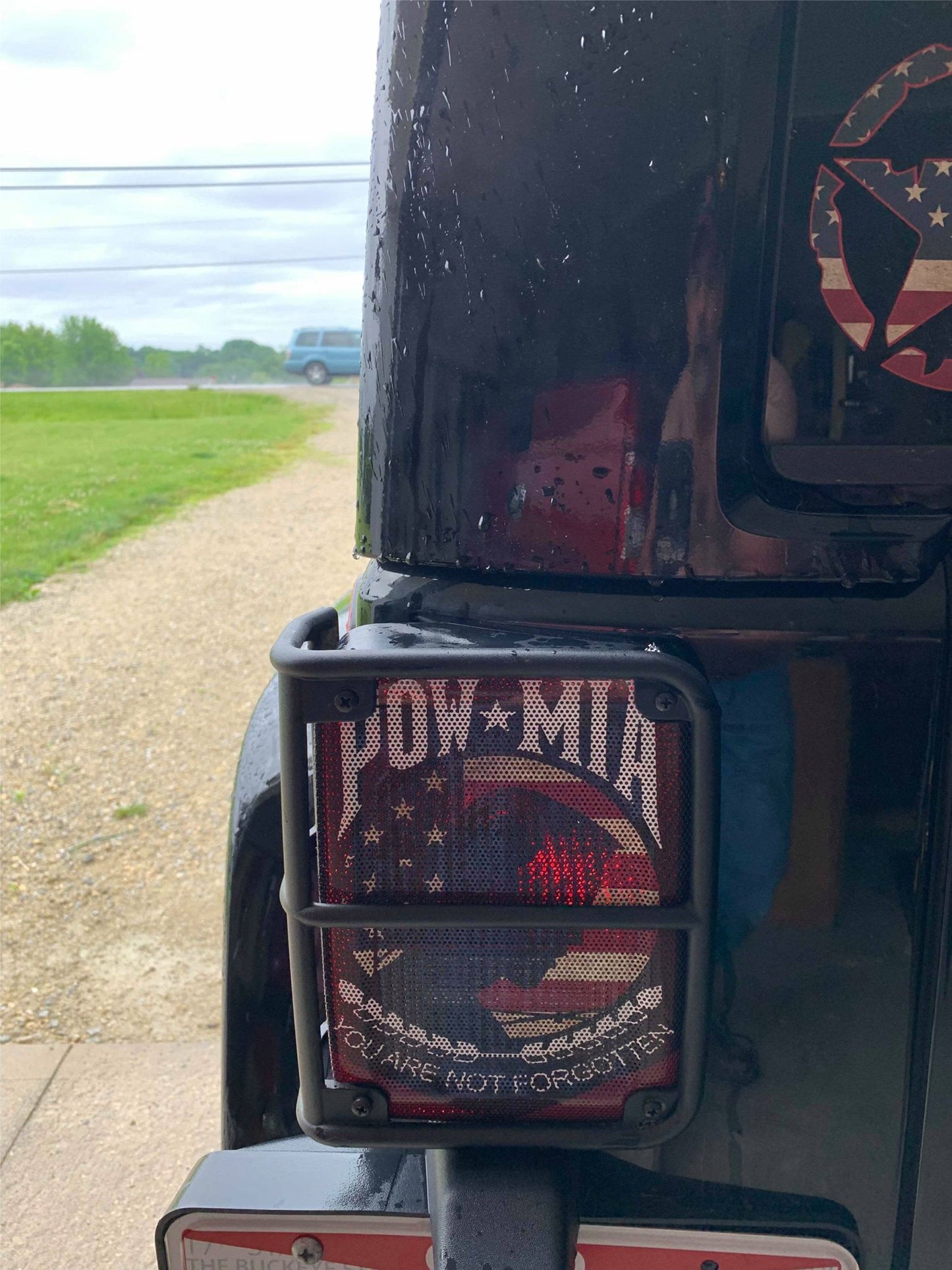 Jeep Wrangler Taillight decals