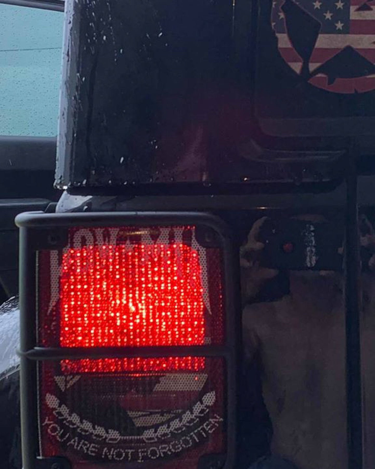 Jeep Wrangler Taillight decals