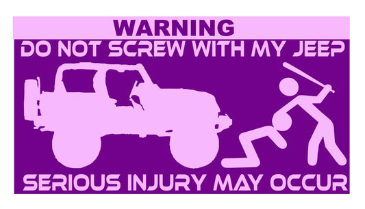 Jeep Wrangler Warning