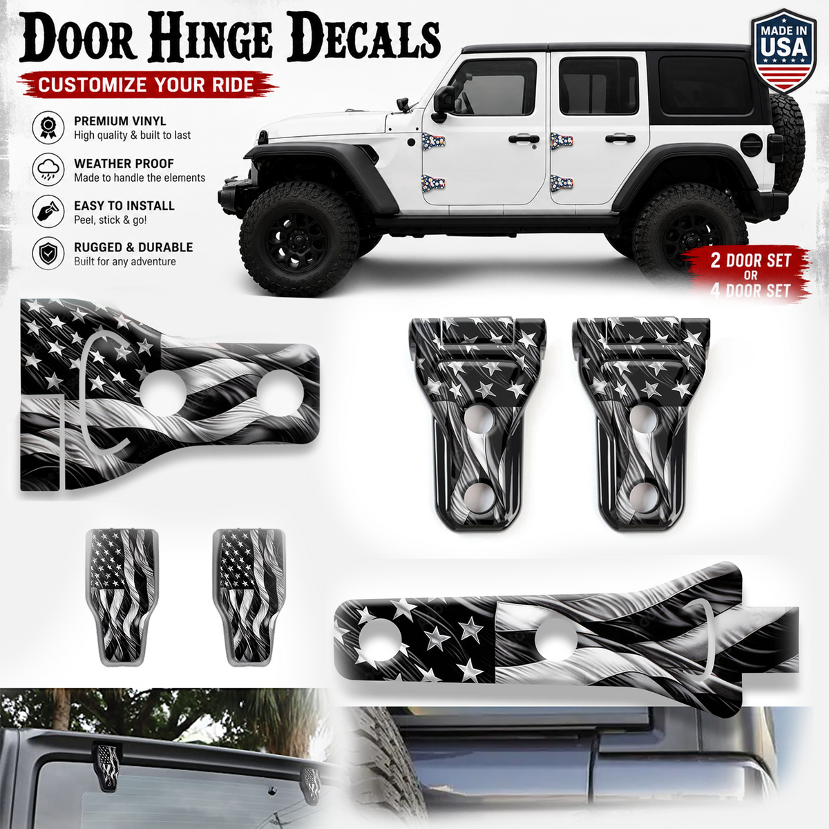 Hinges bundles decal overlays