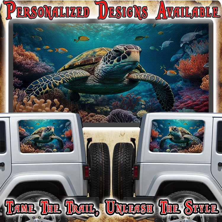 Rear side Window Wraps