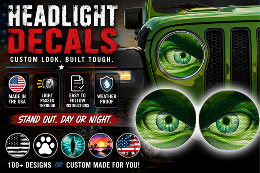 Hulk eye for a round headlight. 167