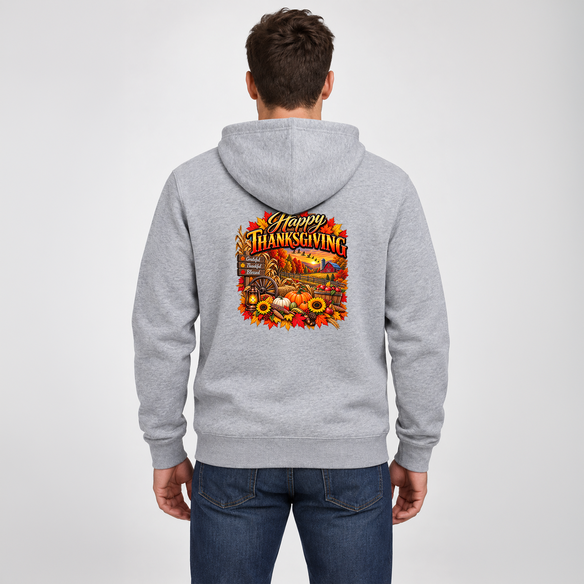 Happy Thanksgiving Harvest Hoodie