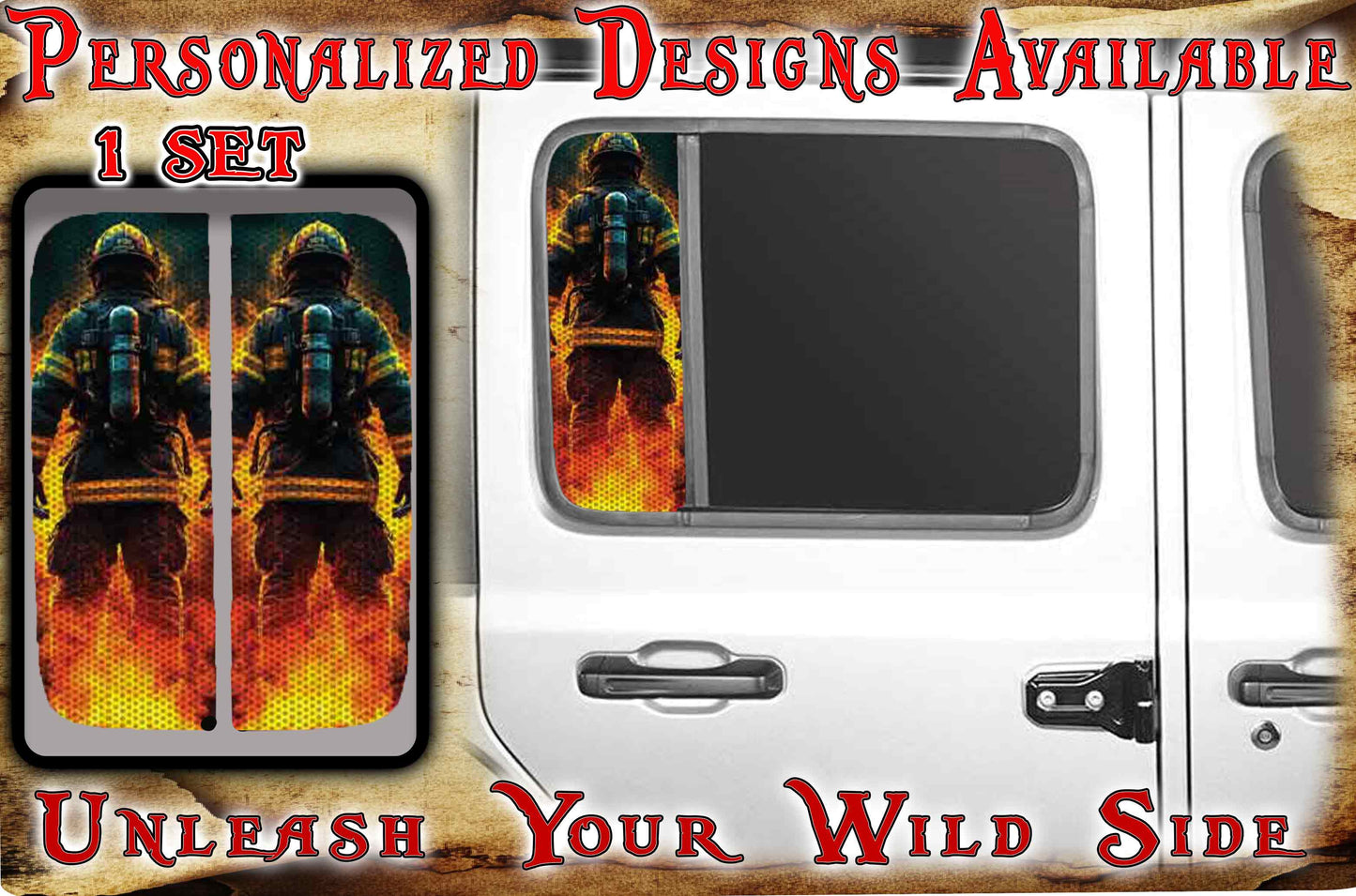 Side door window Fire fighter 178
