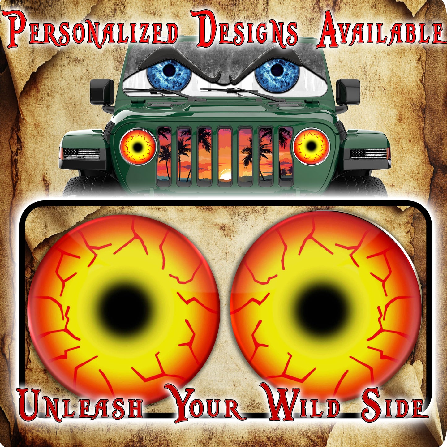 Red and yellow siths eye 110