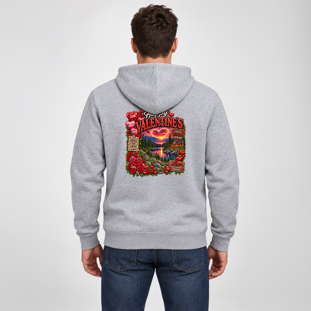 Happy Valentine's Adventure Hoodie