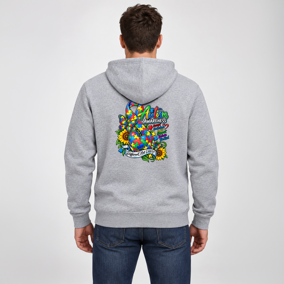 Autism Awareness – Different Not Less Hoodie