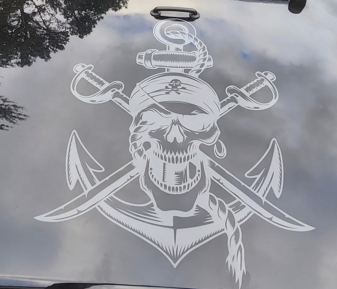 Custom Hood Decal