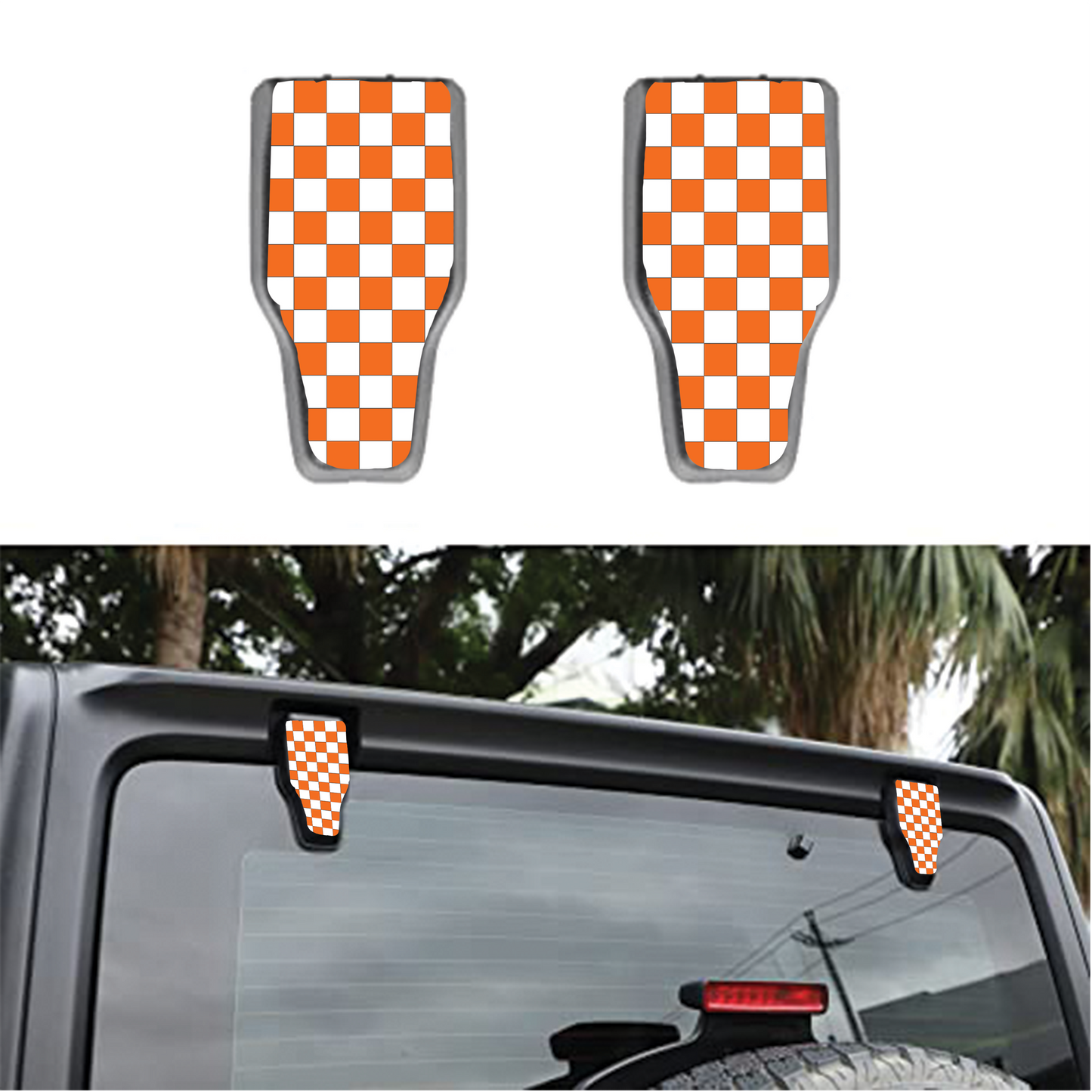 Vol print Rear liftgate hinge overlay decal 15
