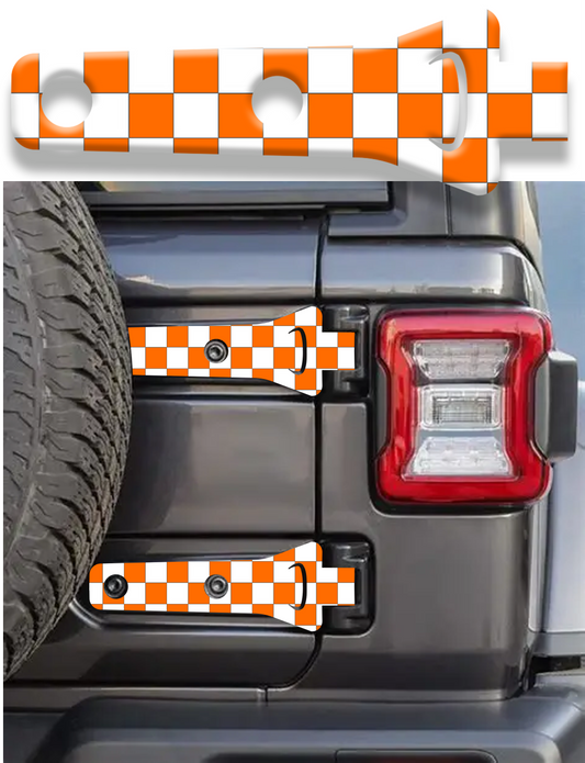 Rear gate hinge decal Tenneses 15