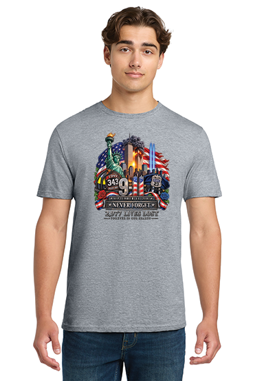 Never Forget 9/11 Memorial T-Shirt