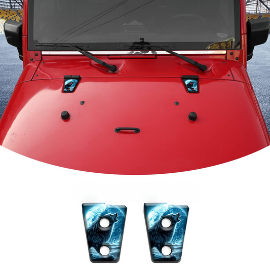Wolf hood hinge overlay decals 20