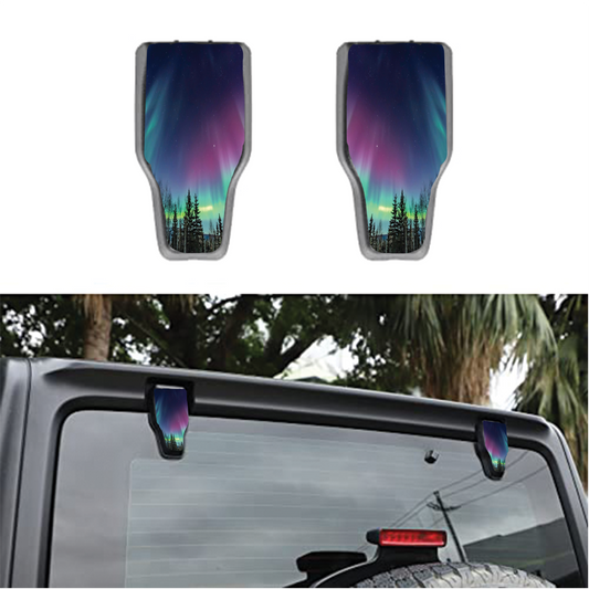 Northern lights Rear liftgate hinge overlay decal 21