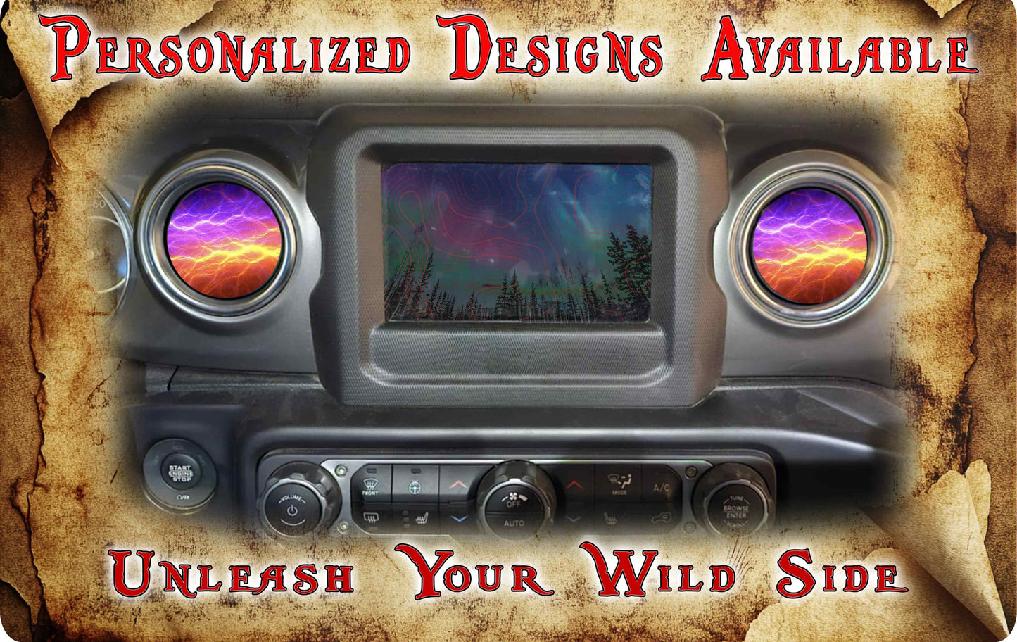 Steering wheel decal Lighting 221