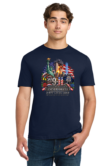 Never Forget 9/11 Memorial T-Shirt